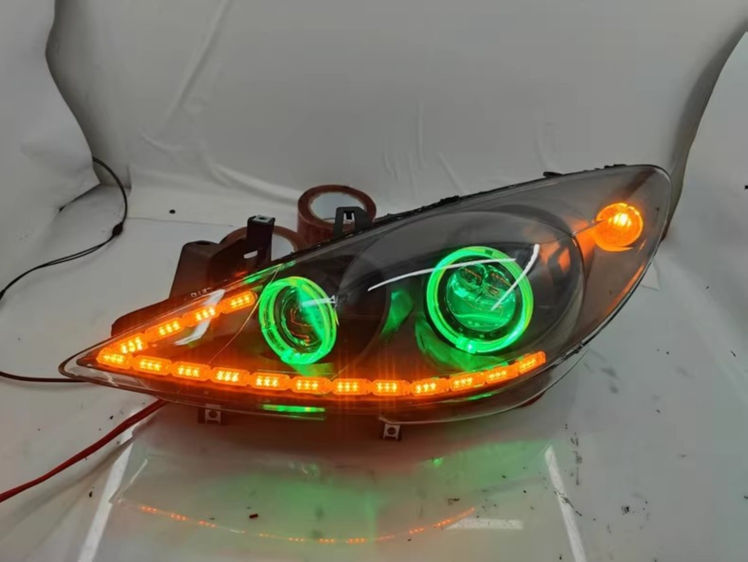 Running Headlamp - LED dual-beam lens Koplamp voor Peugeot