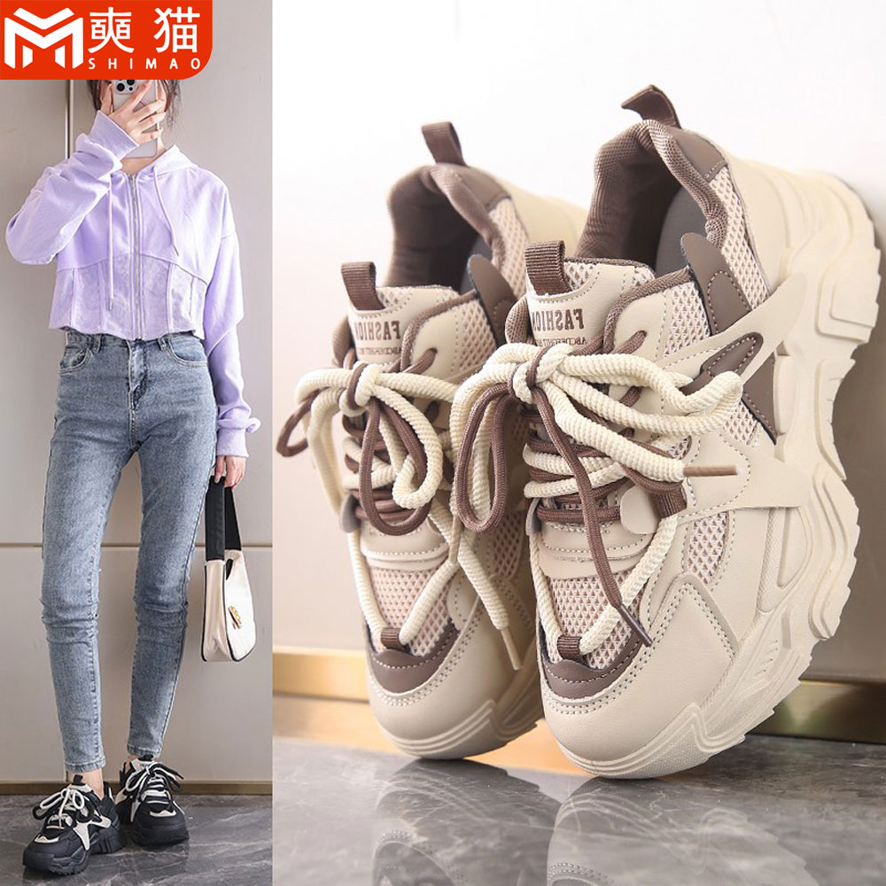 Running Shoes Women - Mesh ademende casual damessportschoenen dames dames