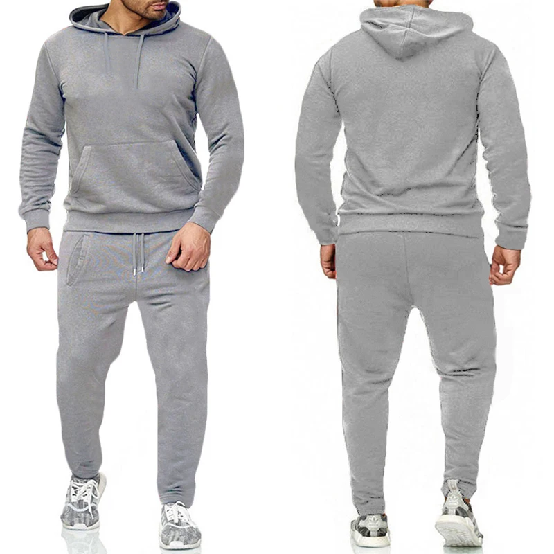 Joggers Pants - Klassieke heren trainingspak in effen kleur,