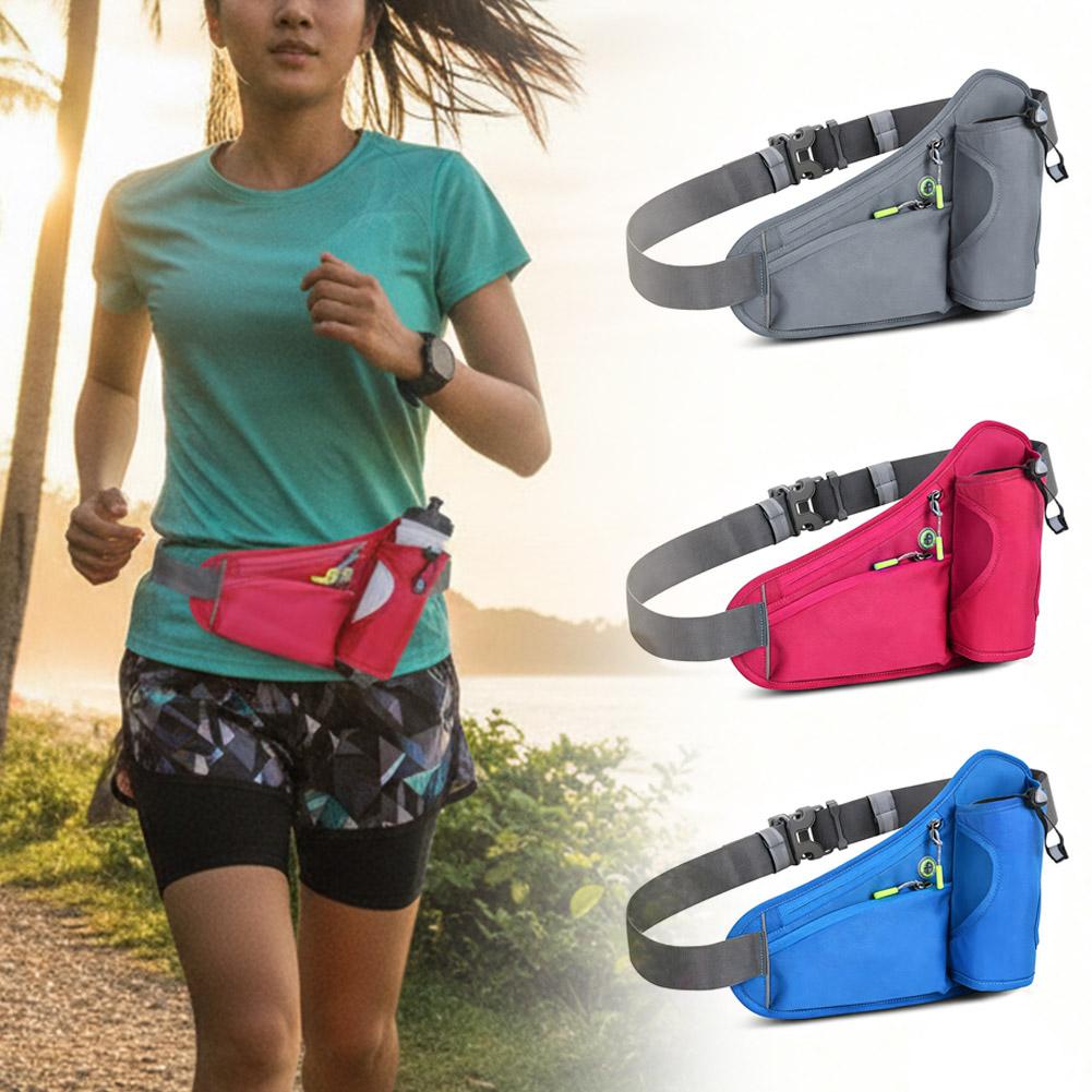 Running Belt - Fanny Pack met waterfleshouder, crossbody tas