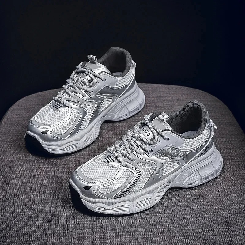 Running Shoes Women - 2026 Nieuwe Vrouwen Chunky Sneaker Mode