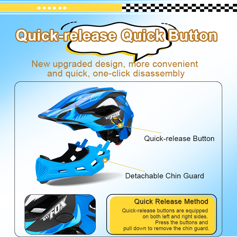 BATFOX Integraalfietshelm voor - Running Gear Kids recensie en prijs
