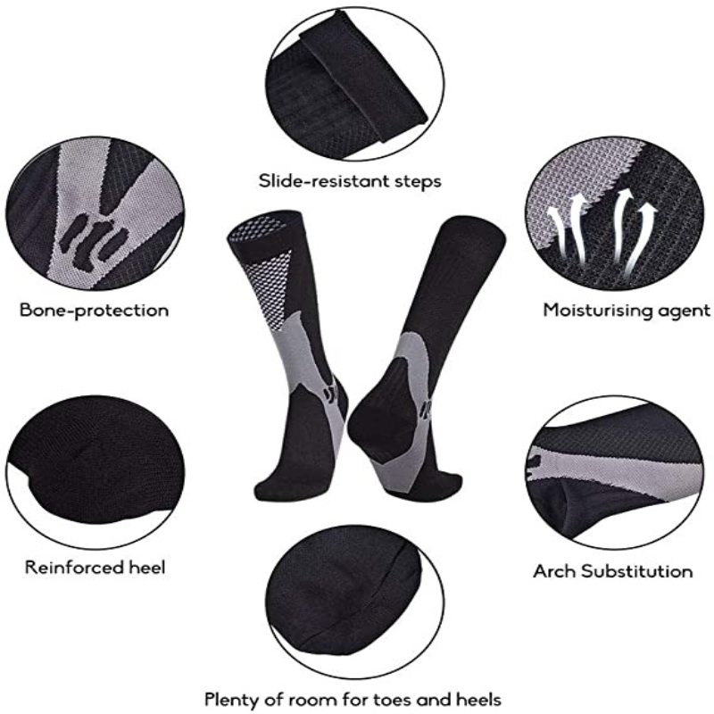 3 paren/pak compressiesokken h - Sports Socks recensie en prijs