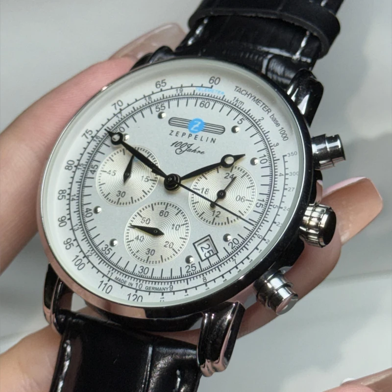 Mode-luxe herenhorloge Zeppeli - Running Watch recensie en prijs