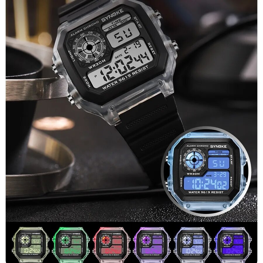 SYNOKE digitale horloges heren - Running Watch recensie en prijs