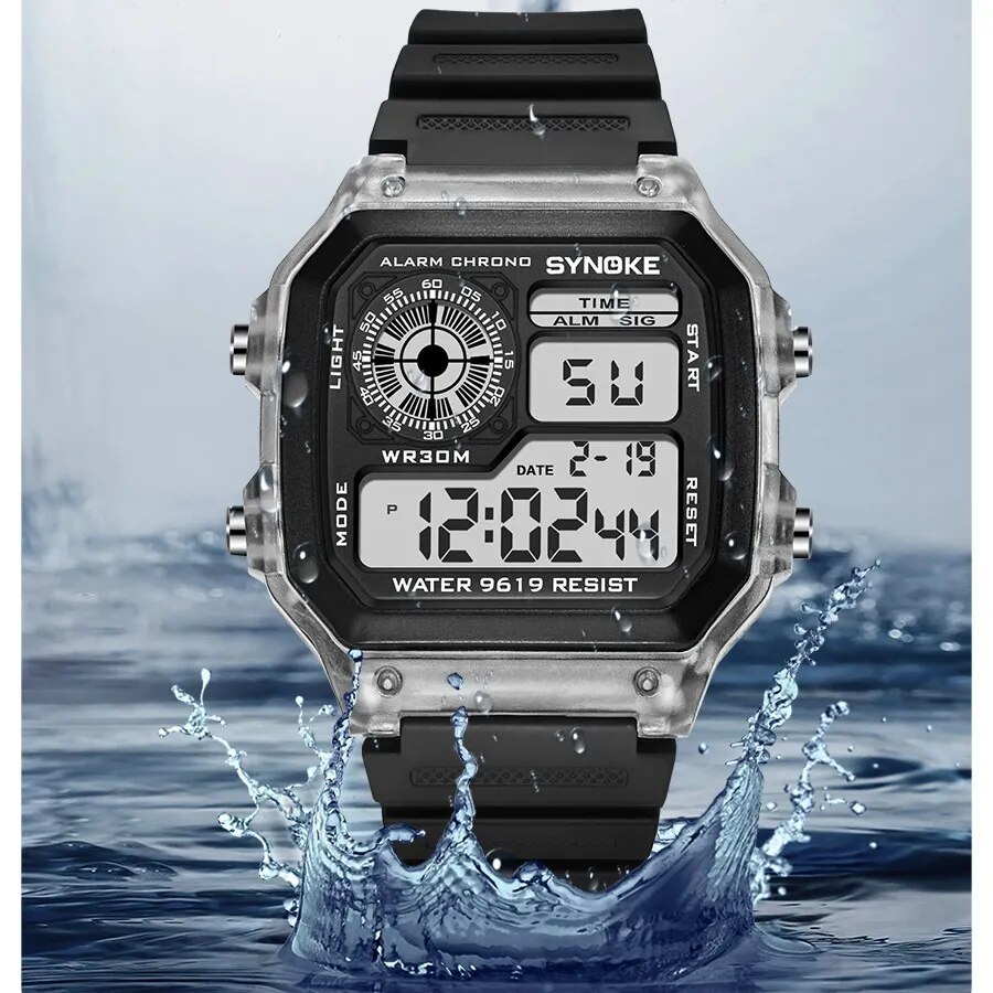 SYNOKE digitale horloges heren - Running Watch recensie en prijs