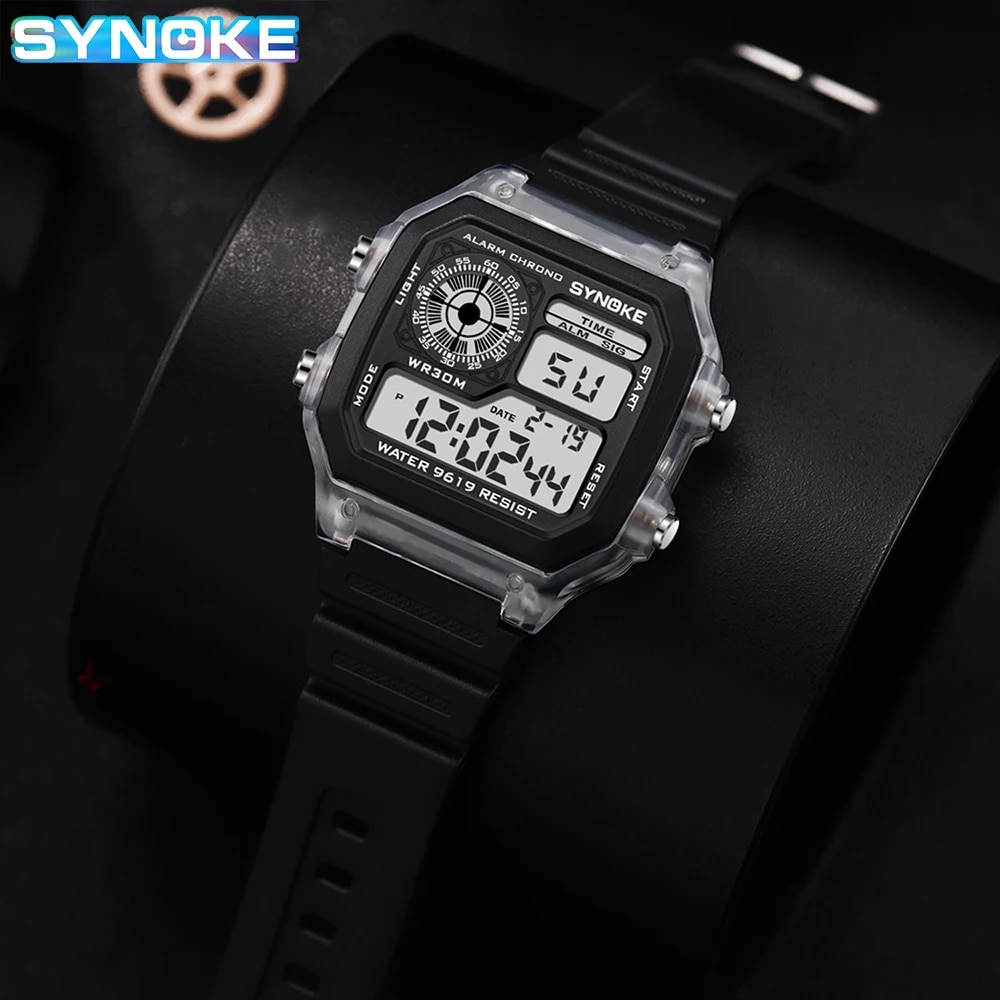 SYNOKE digitale horloges heren - Running Watch recensie en prijs