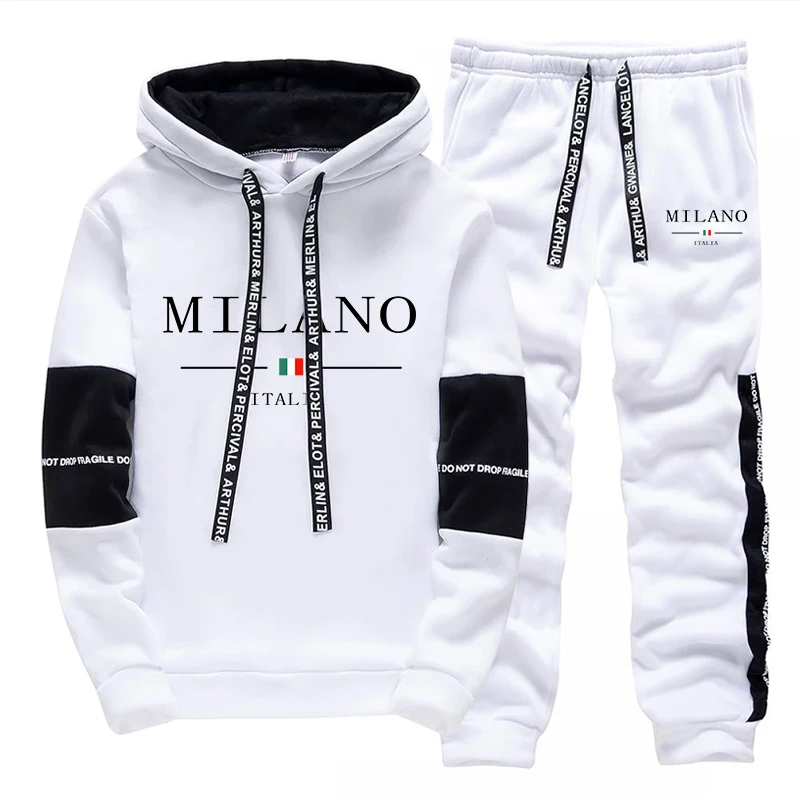 Heren Set/Hoodie/Broek Italië  - Joggers Pants recensie en prijs